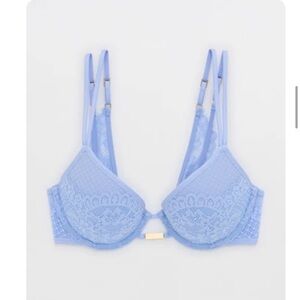 Show Off Plunge Push Up Lace Bra